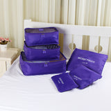 6PCS High Quality  Cloth Travel Mesh Bag